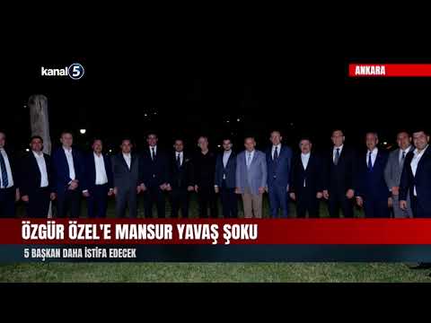 Özgür Özel’e Mansur Yavaş Şoku | 5 Başkan Daha İstifa Edecek