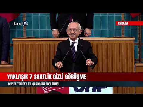 Yaklaşık 7 Saatlik Gizli Görüşme | CHP’de Yeniden Kılıçdaroğlu Toplantısı