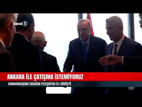 Ankara İle Çatışma İstemiyoruz | Cumhurbaşkanı Erdoğan Pezeşkiyan İle Görüştü