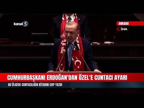 Cumhurbaşkanı Erdoğan’dan Özel’e cuntacı ayarı | Bu ülkede cuntacılığın kitabını CHP yazdı