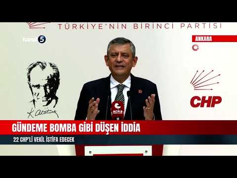 Gündeme bomba gibi düşen iddia | 22 CHP’li vekil istifa edecek