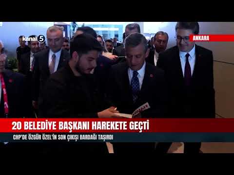 20 belediye başkanı harekete geçti | CHP’de Özgür Özel’in son çıkışı bardağı taşırdı