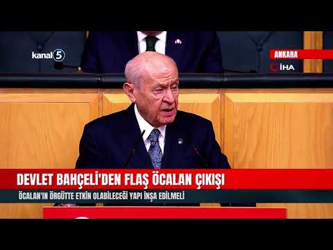 Devlet Bahçeli’den Flaş Öcalan Çıkışı | Öcalan’ın Örgütte Etkin Olabileceği Yapı İnşa Edilmeli