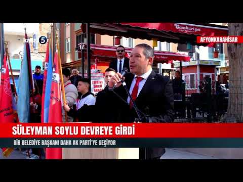Süleyman Soylu Devreye Girdi | Bir Belediye Başkanı Daha AK Parti’ye Geçiyor
