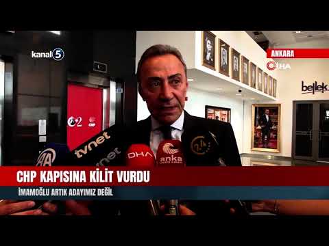 CHP Kapısına Kilit Vurdu | İmamoğlu Artık Adayımız Değil