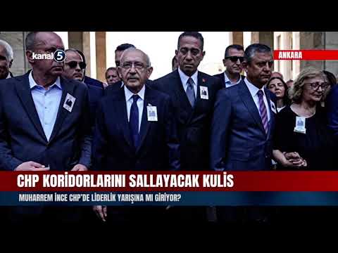 CHP Koridorlarını Sallayacak Kulis | Muharrem İnce CHP’de Liderlik Yarışına Mı Giriyor?