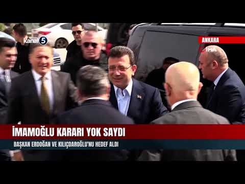 İmamoğlu Kararı Yok Saydı | Başkan Erdoğan Ve Kılıçdaroğlu’nu Hedef Aldı | Skandal Sözler