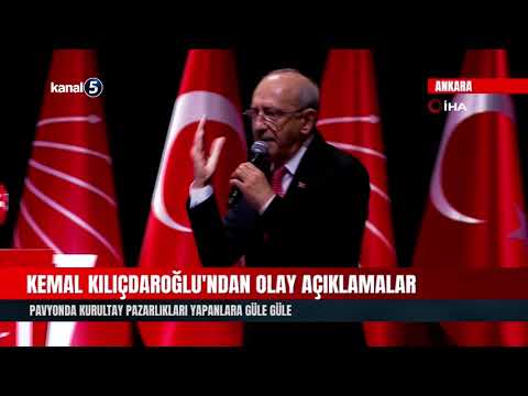 Kemal Kılıçdaroğlu’ndan Olay Açıklamalar | Pavyonda Kurultay Pazarlıkları Yapanlara Güle Güle