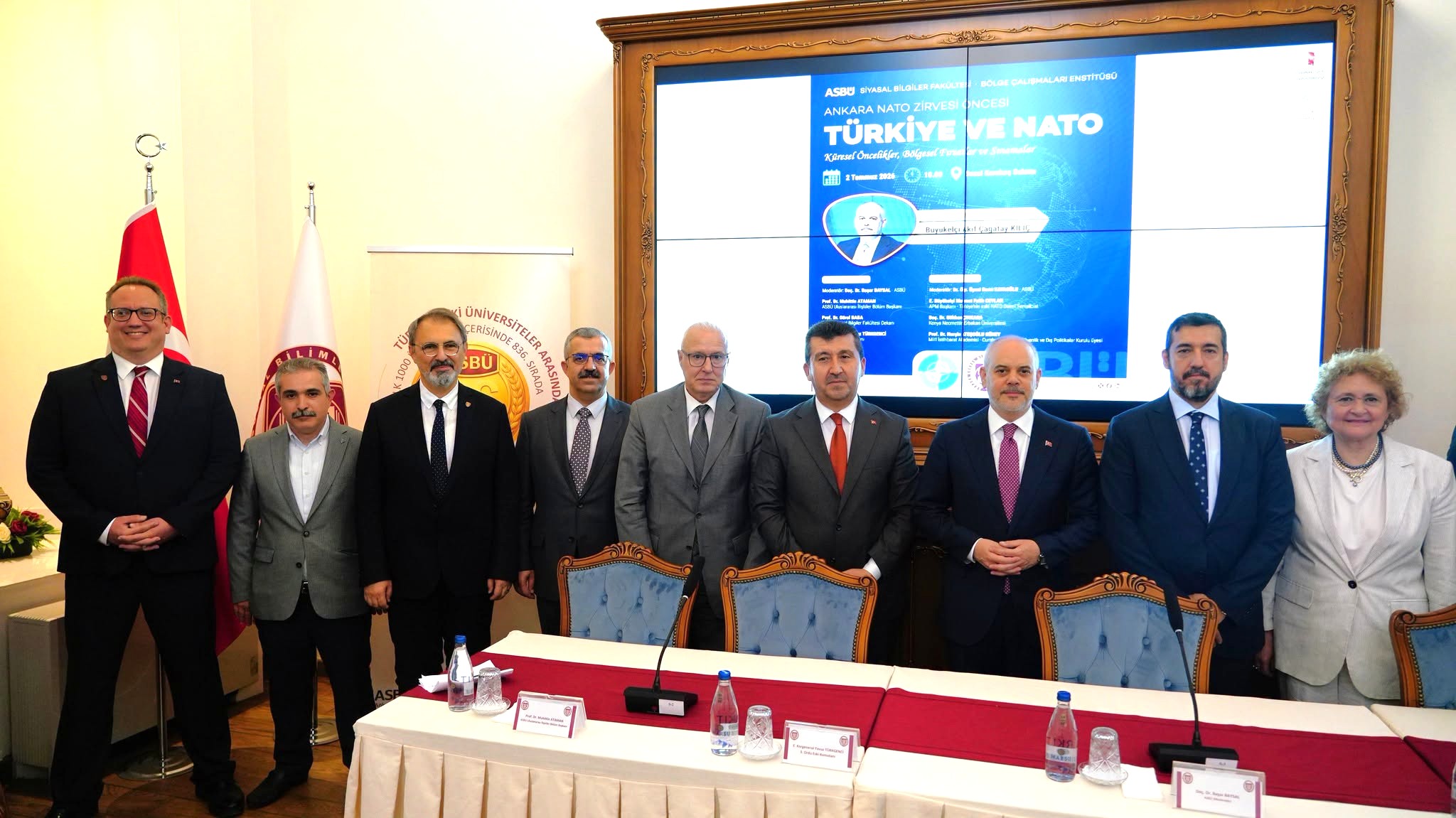 NATO ZİRVESİ ÖNCESİNDE TÜRKİYE’NİN STRATEJİK ROLÜ ASBÜ’DE MASAYA YATIRILDI