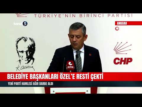Belediye Başkanları Özel’e Resti Çekti! Yeni Parti Hamlesi Ne Olacak?