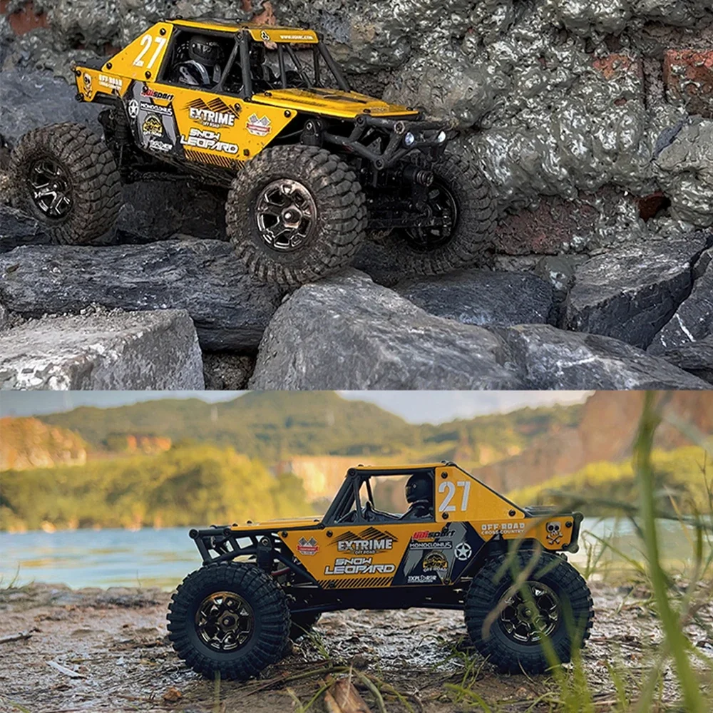 1/24 RC Crawler 4WD Off-Road Mini Rock Climbing Vehicle RTR - 2