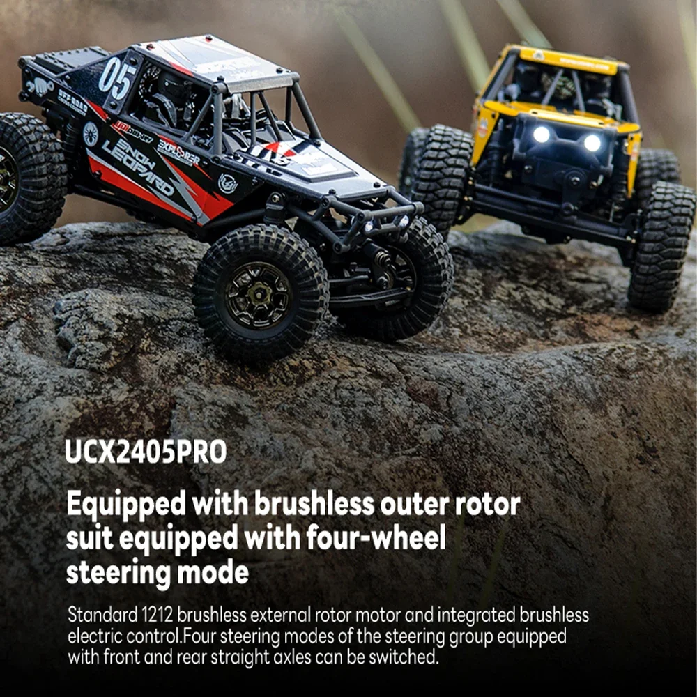 1/24 RC Crawler 4WD Off-Road Mini Rock Climbing Vehicle RTR - 4