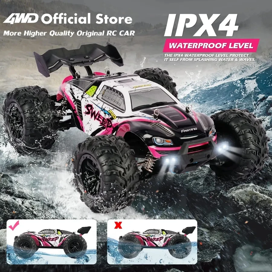 Brushless RC Drift Car 4WD High Speed Remote Control Truck 80km/h - 4