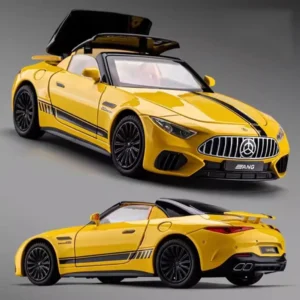 1:22 Scale Alloy Car Model Diecast Vehicle with Sound and Light