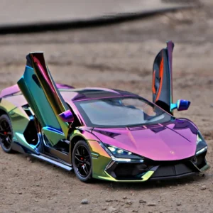 Lamborghini Revuelto 1:24 Alloy Model Car with Sound and Light Effects