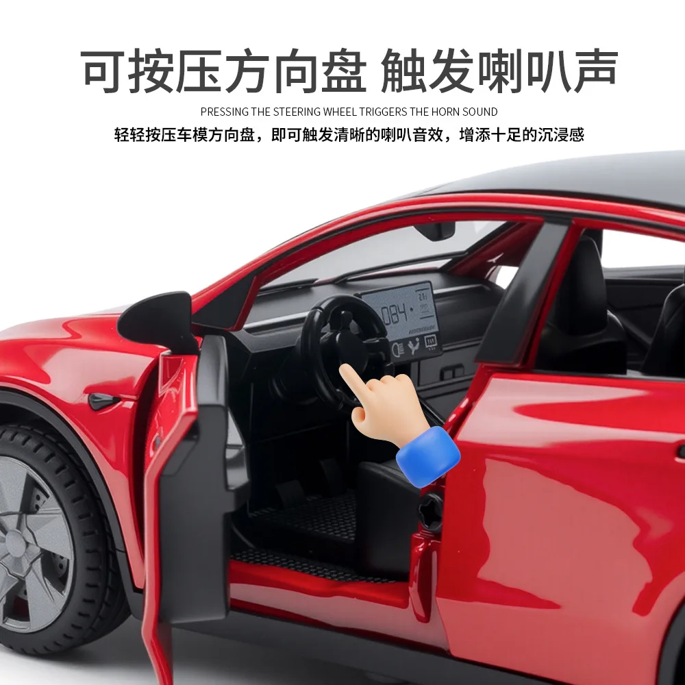1:32 Scale Diecast Alloy Car Model Collectible Ornament Toy - 3