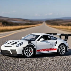 Porsche 911 GT3 RS Alloy Model Car, 1:36 Scale Diecast Sports Toy