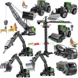 Diecast Construction Truck Toy 1:55 Scale Alloy Engineering Vehicle Model