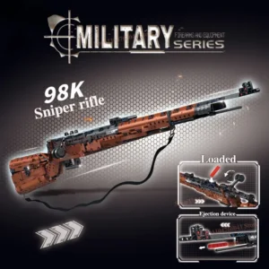 Klemmbaustein Gewehr Modell 98K Bausatz mit 1206 Teilen