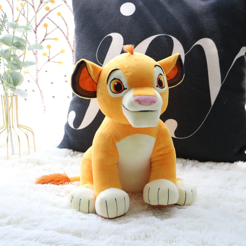 Lion King Simba Plush Toy 30cm Soft Stuffed Animal for Kids - 3