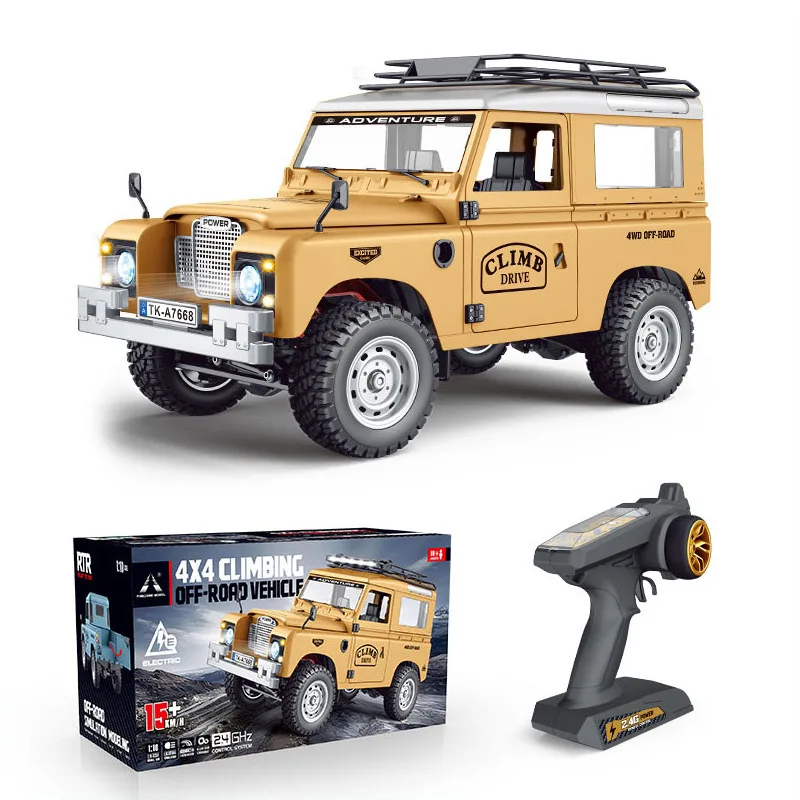 1:10 4WD RC Climbing Off-Road Vehicle with Lighting System RTR - 6