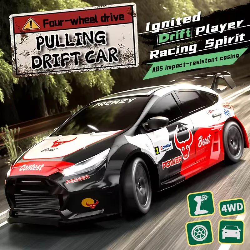 1/24 4WD Remote Control Drift Car, High Speed RC Racing Vehicle - 2