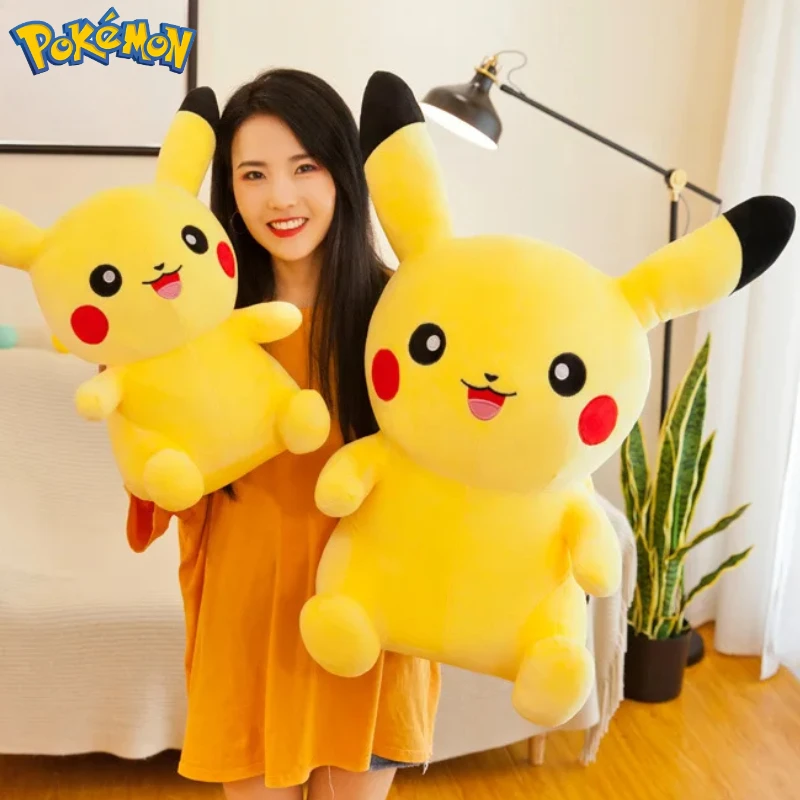 Pikachu plush toy, soft stuffed animal cushion for children, 25-70cm - 2