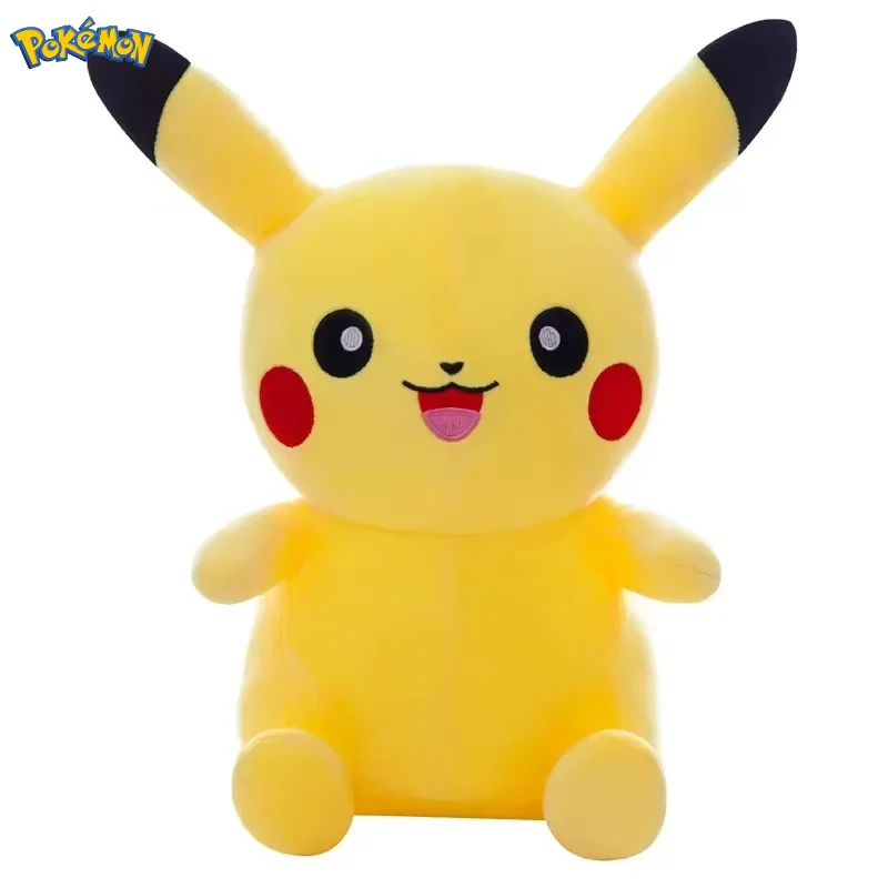 Pikachu plush toy, soft stuffed animal cushion for children, 25-70cm - 6
