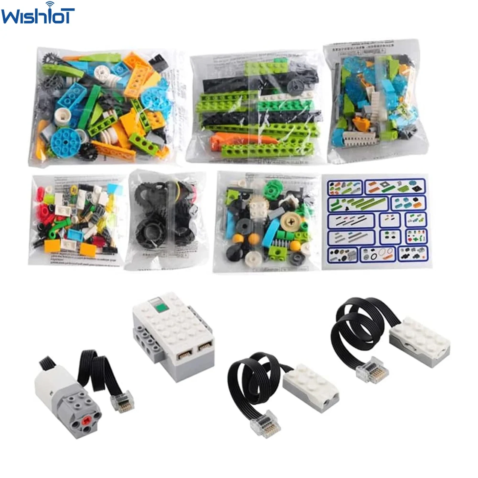 280PCS Programming Robot Building Kit with Motor and Electronic Bricks