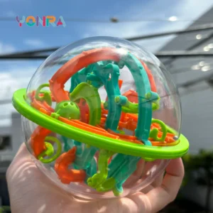 3D Maze Ball Puzzle Game with 138 Obstacles for Kids