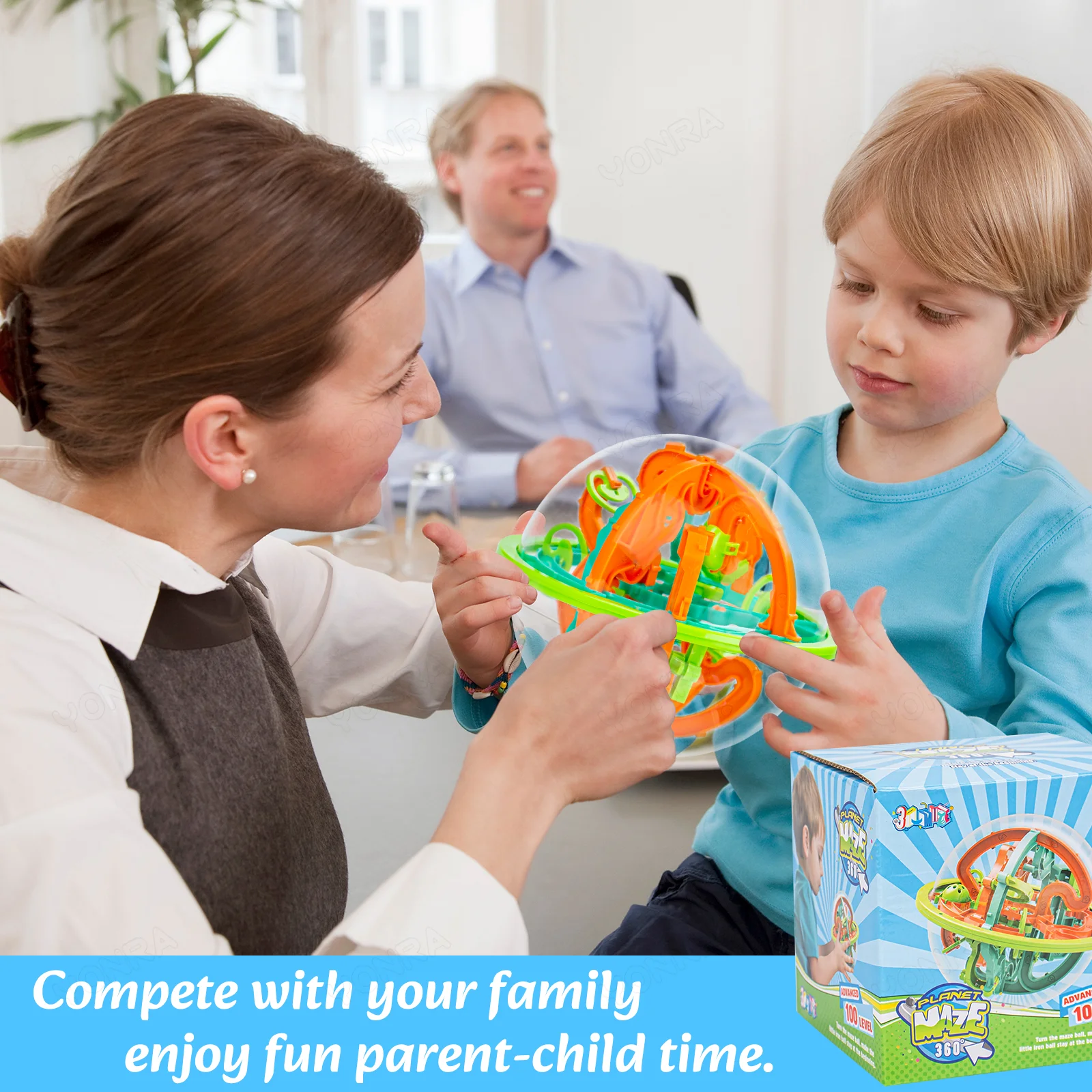 3D Maze Ball Puzzle Game with 138 Obstacles for Kids - 6