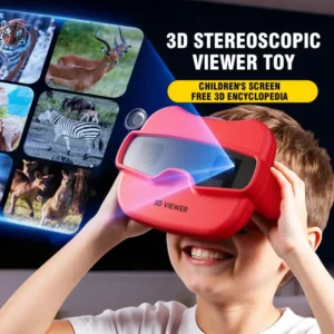 3D Stereoscopic Viewer for Kids with 6 Educational Image Reels