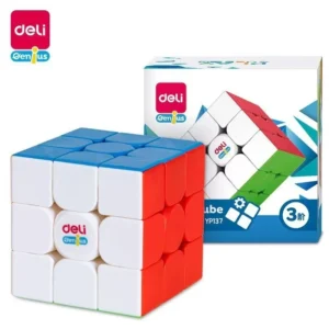 3x3 Speed Cube Stickerless Smooth Turning Competition Puzzle Toy