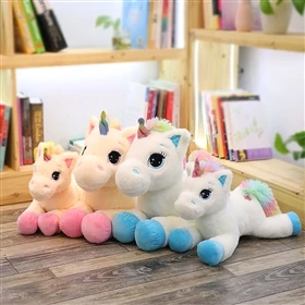 Rainbow Unicorn Plush Toy 40cm or 60cm Stuffed Animal Soft Doll - 4