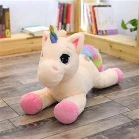 Rainbow Unicorn Plush Toy 40cm or 60cm Stuffed Animal Soft Doll - 5