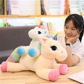 Rainbow Unicorn Plush Toy 40cm or 60cm Stuffed Animal Soft Doll - 6