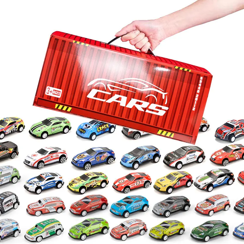 48-Piece Alloy Toy Car Set, Die-Cast Racing and Classic Model Vehicles - 3