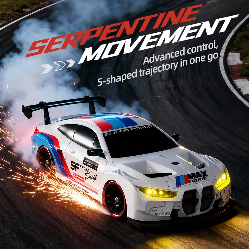 4WD RC Drift Car 2.4G High Speed Remote Control Racing Vehicle - 3