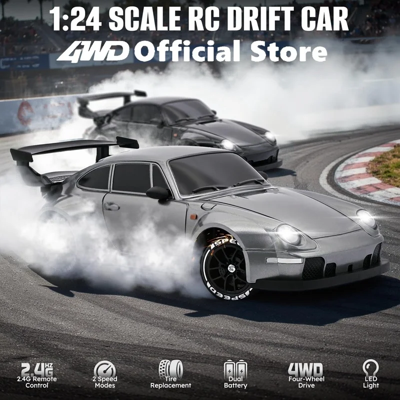 4WD RC Drift Car 2.4G High Speed Remote Control Racing Vehicle - 5