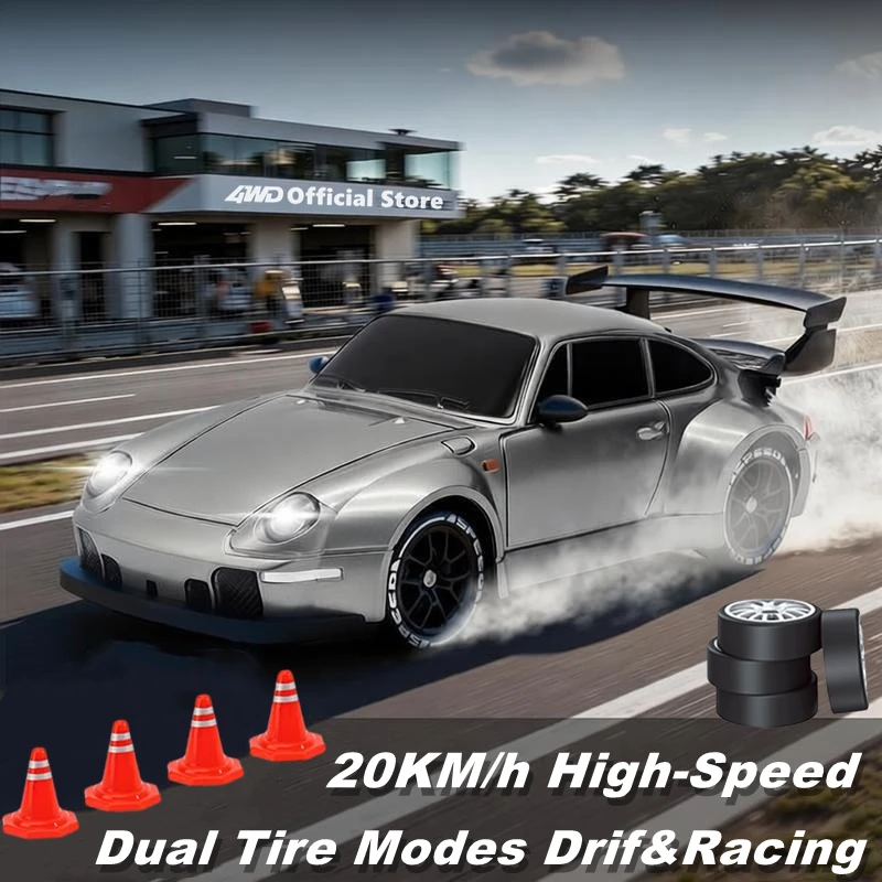 4WD RC Drift Car 2.4G High Speed Remote Control Racing Vehicle - 6