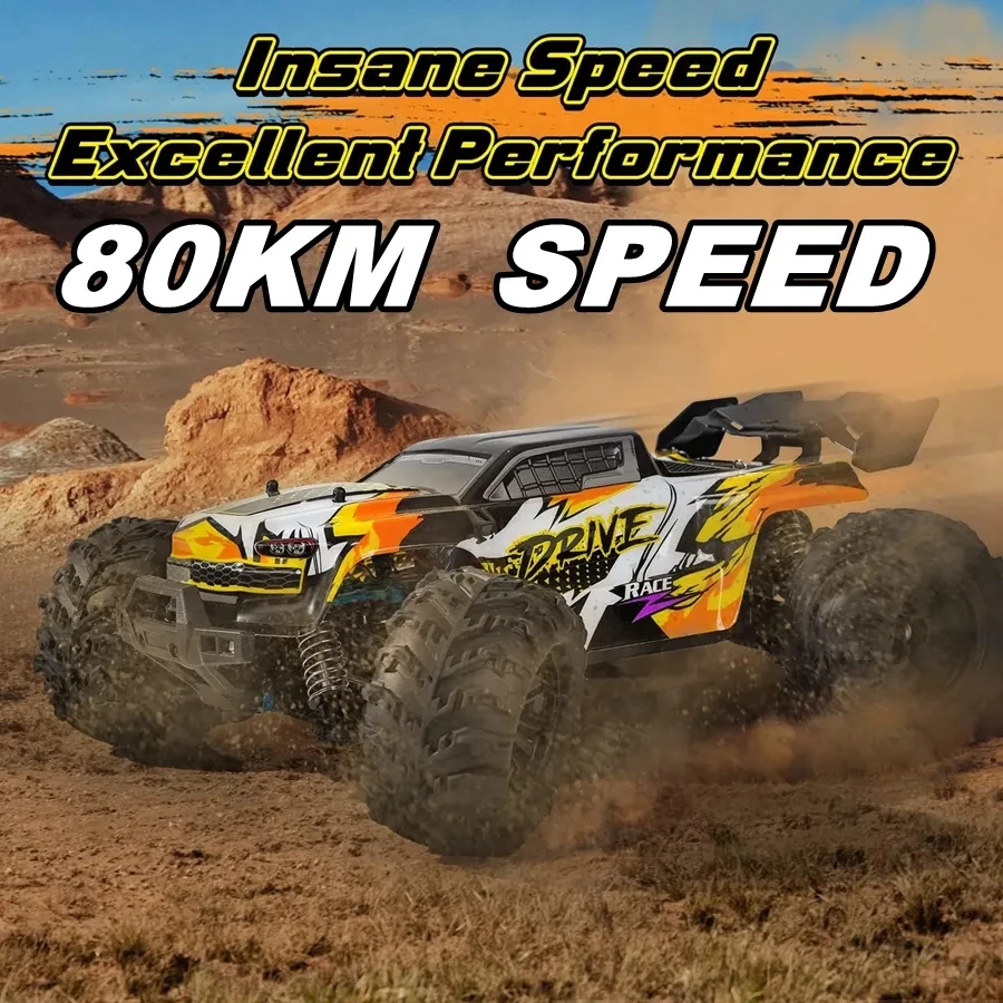4WD Remote Control Car 4x4 High Speed Off Road RC Buggy Truck - 4