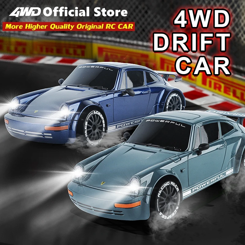 4WD Super Drift Car with LED Lights and Proportional Throttle Control - 3