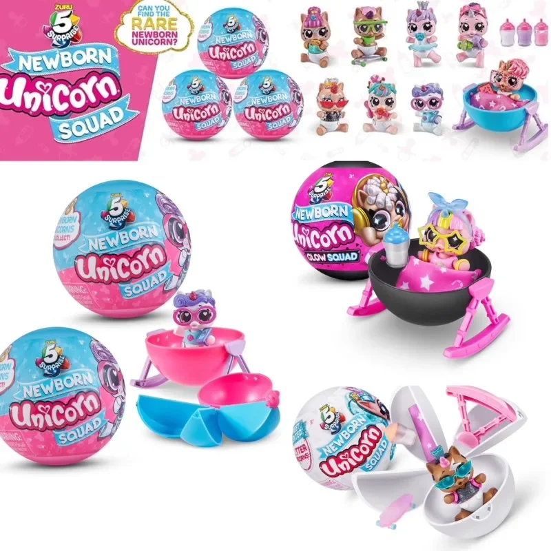 Newborn Unicorn Squad Surprise Capsule Toy Collectible Figure
