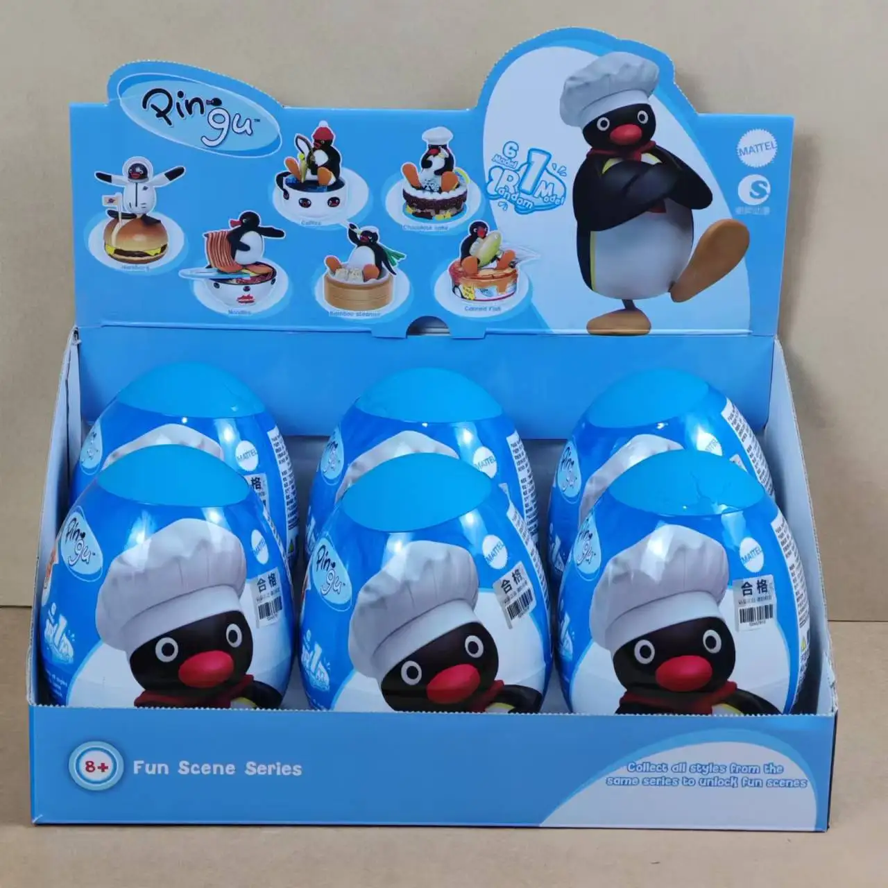 Pingu Anime Miniature Scene Blind Box Desktop Ornament Mystery Toy - 5