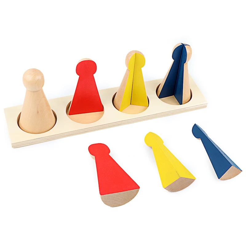 Fraction Skittles Tray Montessori Math Toy for Preschool Learning - 3
