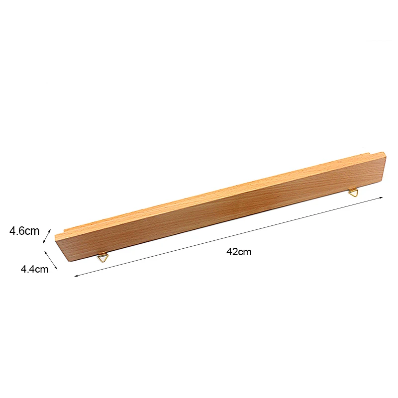 Montessori Colored Beads Chain Math Toy, 1-10 Beech Wood Counting Set - 6