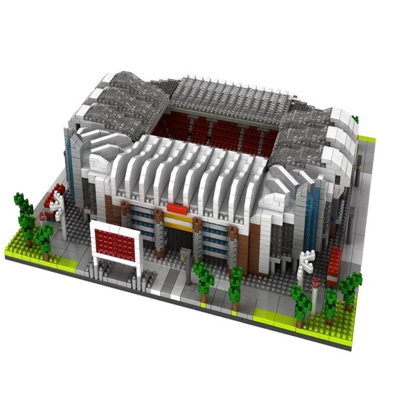 Barcelona Soccer Stadium Micro Blocks Building Sets Mini Bricks Architecture Building Block Toys for Adults Football Field Gift - 3