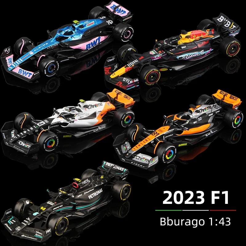 2023 F1 Model Car 1:43 Scale Diecast Alloy Racing Vehicle