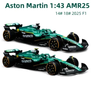 2025 Aston Martin AMR25 F1 Car Model 1:43 Scale Die Cast Racing Vehicle