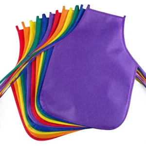 Kids Painting Apron, Non-Woven Fabric Children Art and Cooking Bib